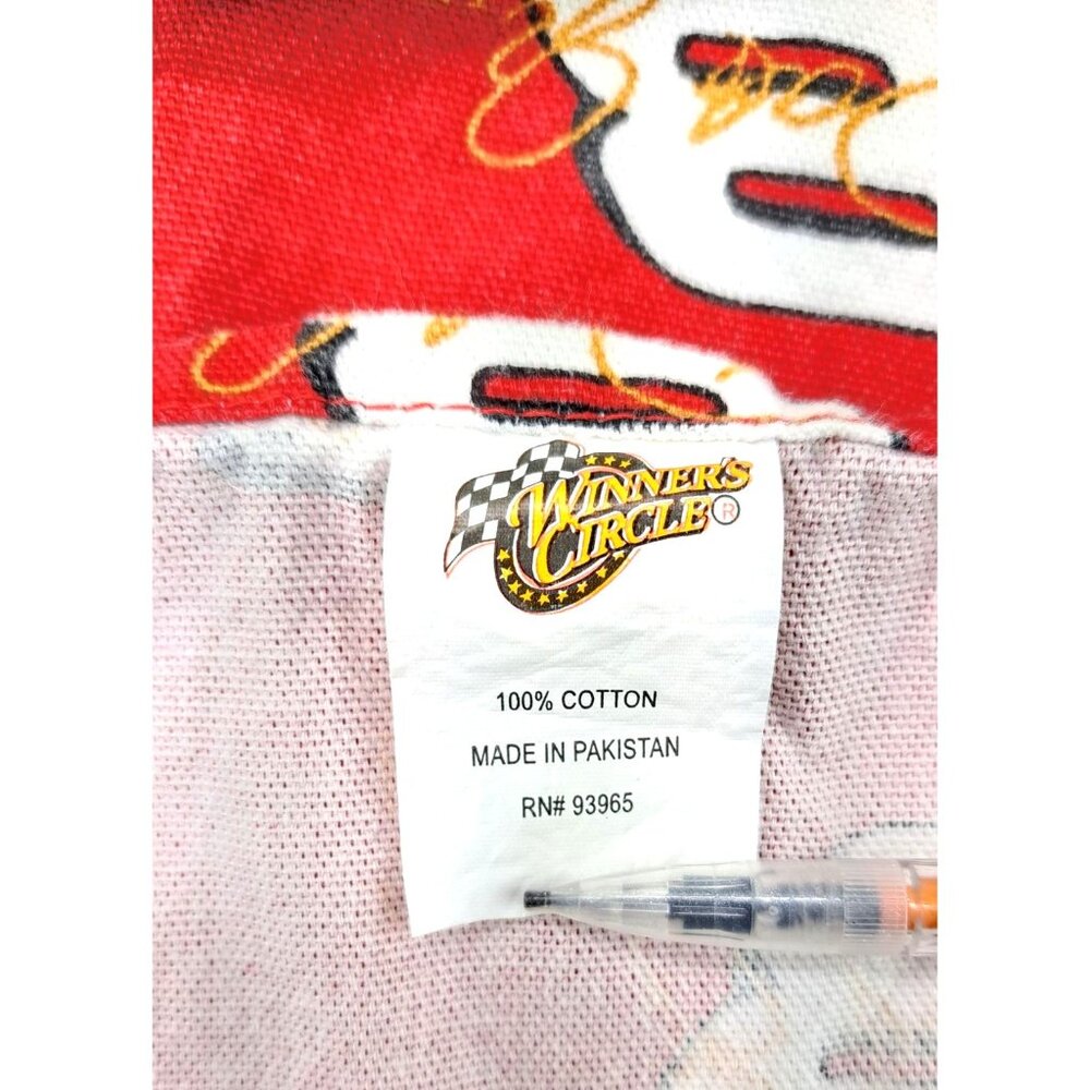 Vintage Dale Earnhardt Jr. Racing Apron Winner's Circle Red #8 NASCAR Driver - Picture 2 of 4
